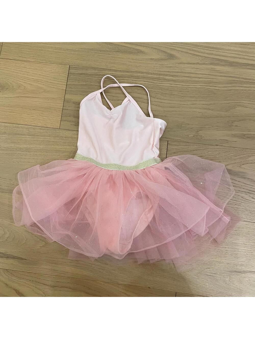 Girls Pink Ballet Tutu Dress Toddler 2–3T Sparkly Dance Costume